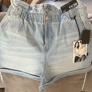 Kendall & Kylie Paperbag Shorts